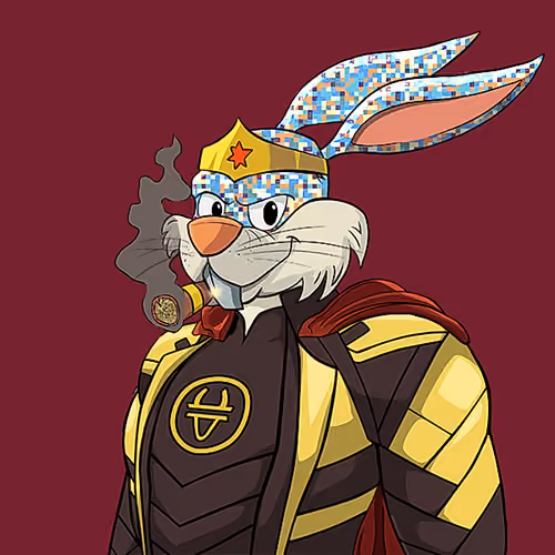 Dark Super Bunny #9428