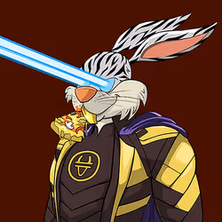 Dark Super Bunny #7597
