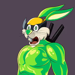 Dark Super Bunny #6198