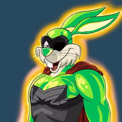 Dark Super Bunny #7602
