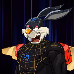 Dark Super Bunny #5386