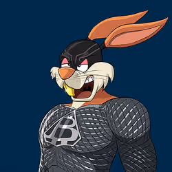 Dark Super Bunny #5962