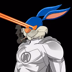 Dark Super Bunny #8592