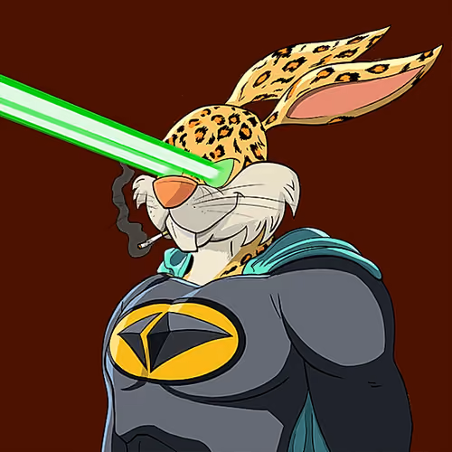 Dark Super Bunny #8321