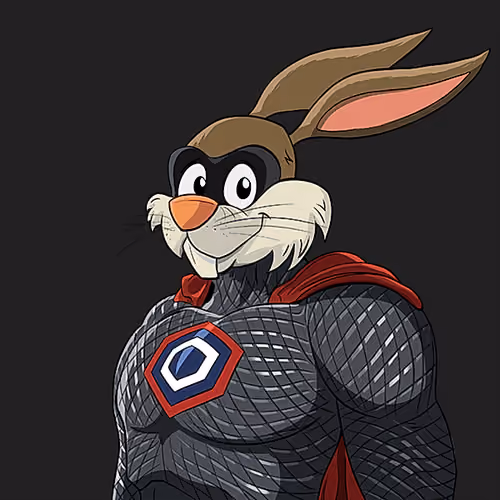 Dark Super Bunny #9441