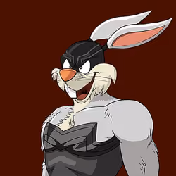Dark Super Bunny #5741