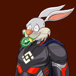 Dark Super Bunny #6195