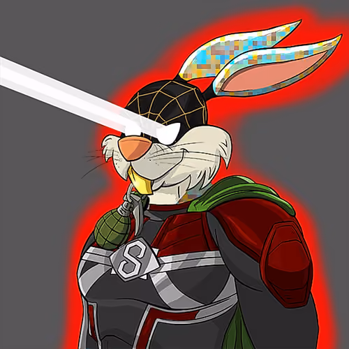 Dark Super Bunny #7875