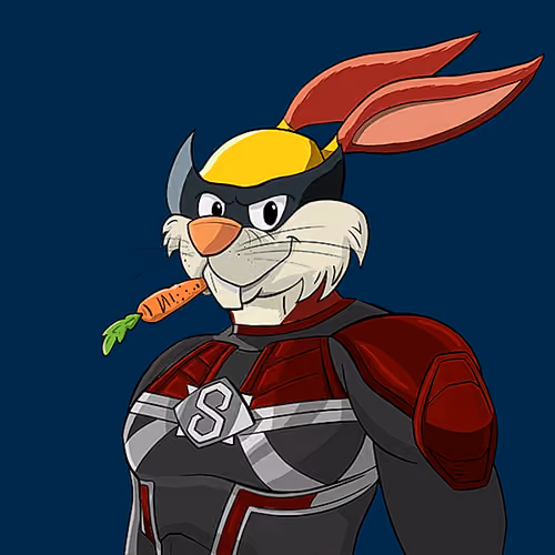 Dark Super Bunny #7016