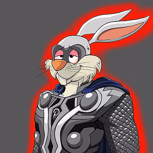 Dark Super Bunny #6795