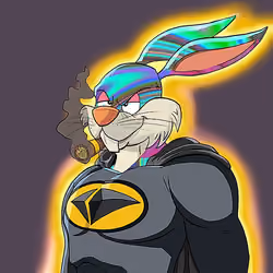 Dark Super Bunny #7471