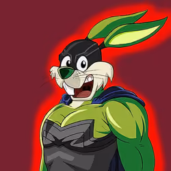 Dark Super Bunny #6202