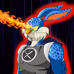 Dark Super Bunny #8353