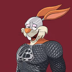 Dark Super Bunny #8708