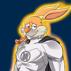 Dark Super Bunny #8400