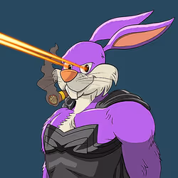 Dark Super Bunny #8124