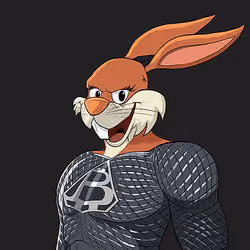 Dark Super Bunny #9382