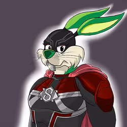 Dark Super Bunny #7047