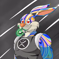 Dark Super Bunny #7469