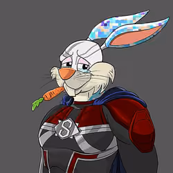 Dark Super Bunny #8177
