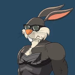 Dark Super Bunny #6127