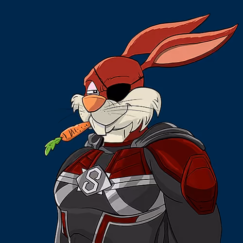 Dark Super Bunny #6783