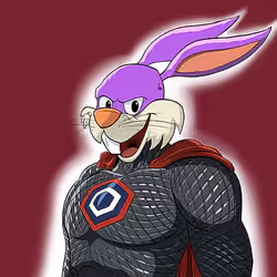 Dark Super Bunny #6837