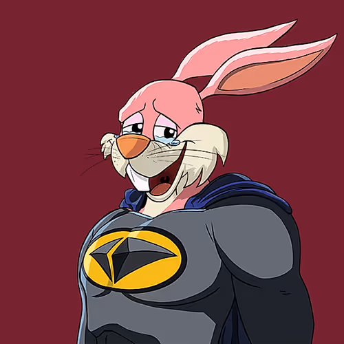 Dark Super Bunny #9358