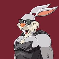 Dark Super Bunny #6392