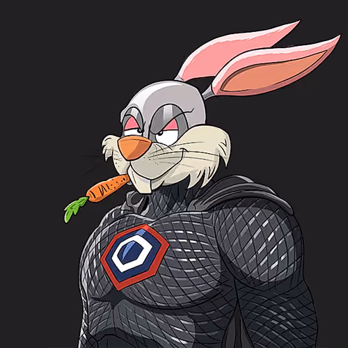 Dark Super Bunny #9987
