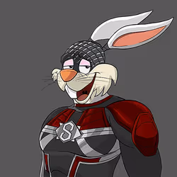 Dark Super Bunny #7359