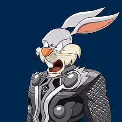 Dark Super Bunny #5879