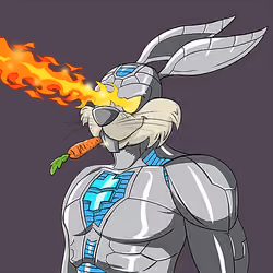 Dark Super Bunny #8918
