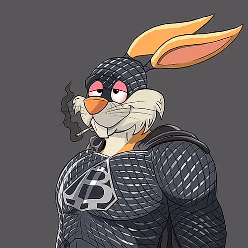 Dark Super Bunny #8370
