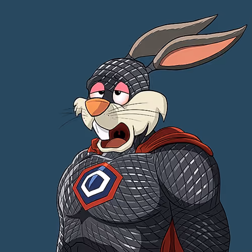 Dark Super Bunny #6801