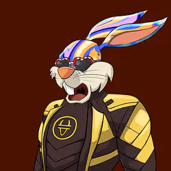 Dark Super Bunny #8763