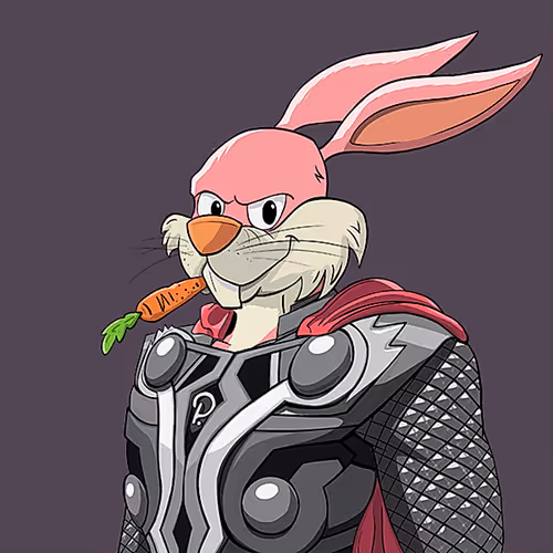 Dark Super Bunny #8871