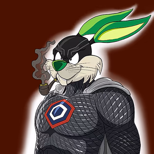 Dark Super Bunny #9952