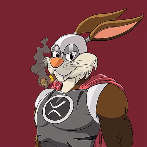 Dark Super Bunny #5340