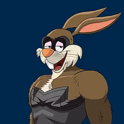 Dark Super Bunny #9477