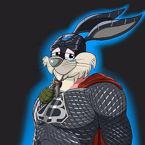 Dark Super Bunny #9975