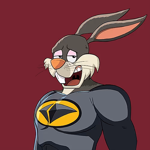 Dark Super Bunny #9976
