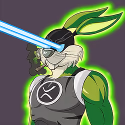 Dark Super Bunny #9739