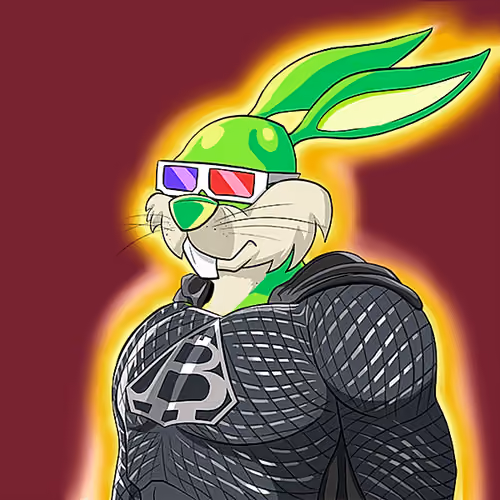 Dark Super Bunny #7701