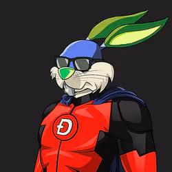 Dark Super Bunny #8717