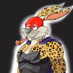 Dark Super Bunny #6559