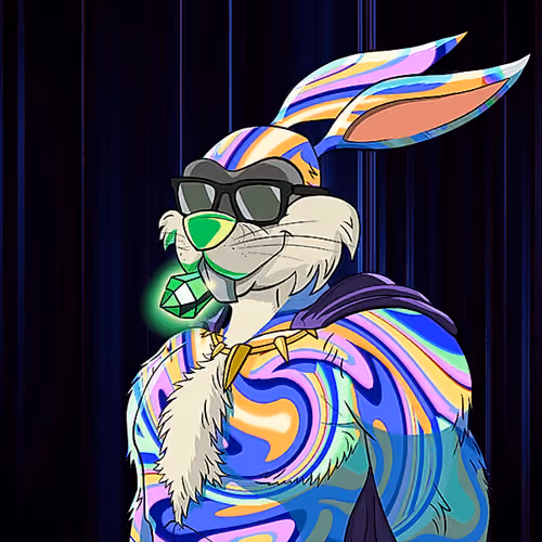Dark Super Bunny #7642