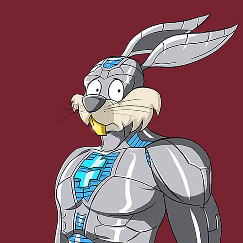 Dark Super Bunny #7846