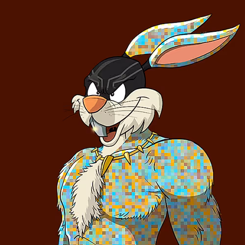 Dark Super Bunny #9963