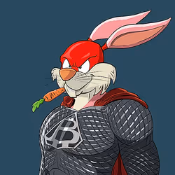 Dark Super Bunny #5567